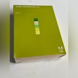 ADOBE DREAMWEAVER CS4 for MAC OS w/Video Training DVD Full Retail Factory Sealed